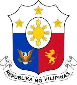 Coat of arms[a] of the Philippines