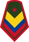 Sargento primero (Colombian National Army)[31]
