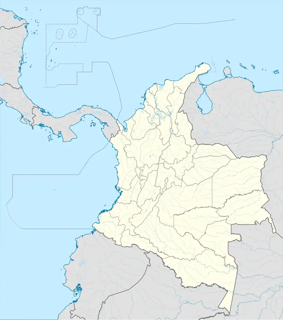 Medellín is located in Colombia