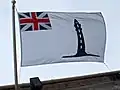 Pre-1801 Union flag on Commissioner’s Ensign of the Northern Lighthouse Board