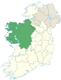 Location of Connacht