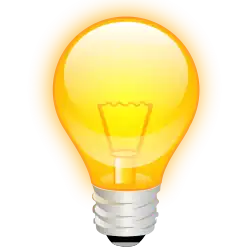 graphic of a lightbulb