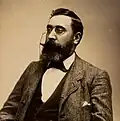 Manuel Curros Enríquez, a Galician journalist and writer who was famous for his compromise with the Republicanism against the Spanish Monarchy as well.