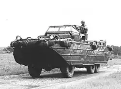 A DUKW during World War II