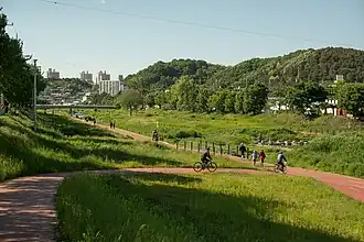 Bikeway in Daejeon, Korea