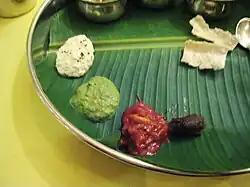 South Indian-style chutneys, Bangalore