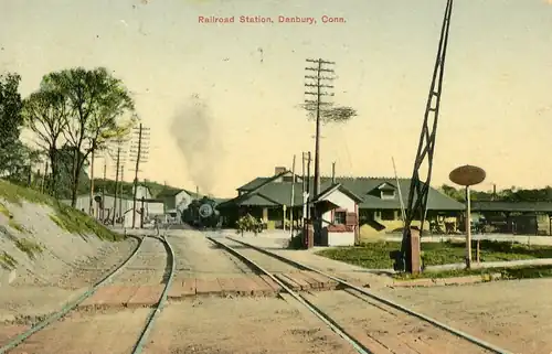 Danbury station, c. 1910