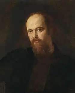 Portrait of Dante Gabriel Rossetti c. 1871, by George Frederic Watts