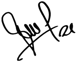Signature of David Silva