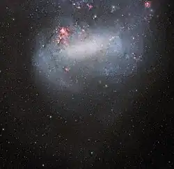 Part of the SMASH dataset showing a wide-angle view of the Large Magellanic Cloud[59]