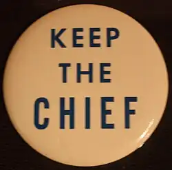 Button, "Keep the Chief"