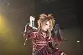 Dio – Distraught Overlord vocalist Mikaru wearing a costume in Paris 2007