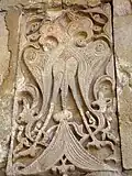 A double-headed eagle relief, 13th century, Divriği Great Mosque and Hospital, Sivas Province