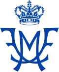 Joint monogram of Frederik and Mary