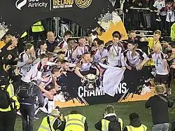 Photo of Dundalk FC 2025 First Division Champions (James Rogers)