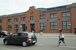 Train station building