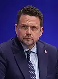 Rafał Trzaskowski Mayor of Warsaw candidate for President of Poland in 2020 and 2025