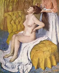 Woman Having her Hair Combed, pastel, c. 1885, Metropolitan Museum of Art, New York