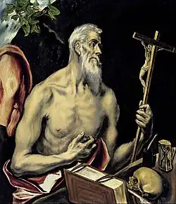 Saint Jerome by El Greco, c. 1605&nbsp;– c. 1610.