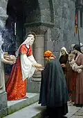 The Charity of Elisabeth of Hungary (1915) by Edmund Blair Leighton