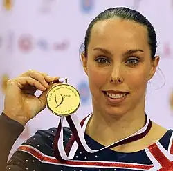 Beth Tweddle, MBE, three times Olympic Athlete