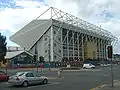 East Stand exterior and club shop prior to its redevelopment