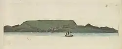 Alexander Buchan HMS Endeavour on 12 January 1769, off the coast of Tierra del Fuego