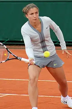 Sara Errani was part of the winning women's and mixed doubles team in 2025.