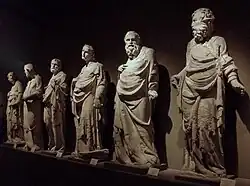 Sculpture from façade of Siena Cathedral by Nino Pisano (14th century)