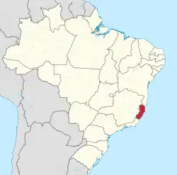 Location in Brazil