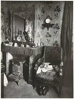 Interior from Paris; taken by Eugène Atget c. 1910