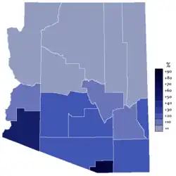 Spanish language use in Arizona