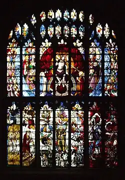 The Last Judgement, St Mary's Church, Fairford, Barnard Flower (1500–17)[33]