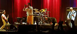 Faith No More performing in Portugal in 2009
