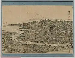 Famous places of Edo in 1803