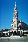 Rosary Basilica, Fatima, Portugal, 1953.