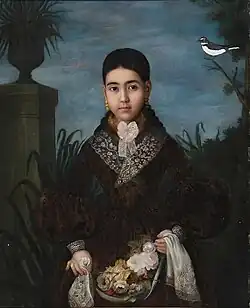 Filipina girl. 19th century