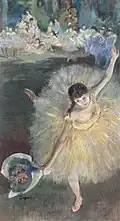 Fin d'Arabesque, with ballerina Rosita Mauri, 1877, Musée d'Orsay, Paris