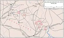 Map 2: Beauregard's defensive situation (Mid-July 1861)