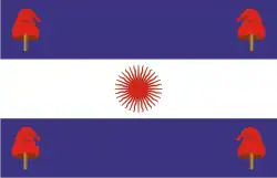 Flag of the Argentine Confederation (1836-1852)