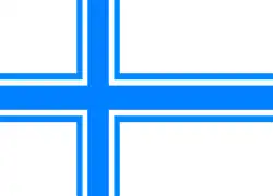 A flag proposed by Magnús Þórðarson in 1914