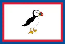 The Puffin Flag, introduced in the 1930s–40s