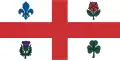 Flag of Montreal (1939–2017)