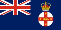 Flag of the governor of New South Wales, Australia
