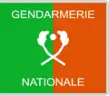 Flag of the Gendarmerie Nationale