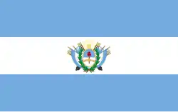 Flag of the State of Buenos Aires (1852-1861)