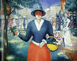 Flower Girl (1903, Russian Museum)