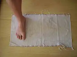 Footwraps were the common undershoe until the industrial era (2006)