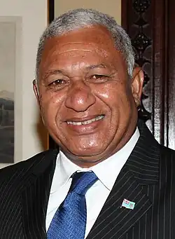 Frank Bainimarama, 8th Prime Minister of Fiji