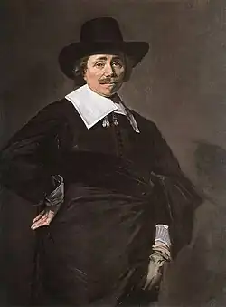 Portrait of François Wouters (Frans Hals, about 1644)